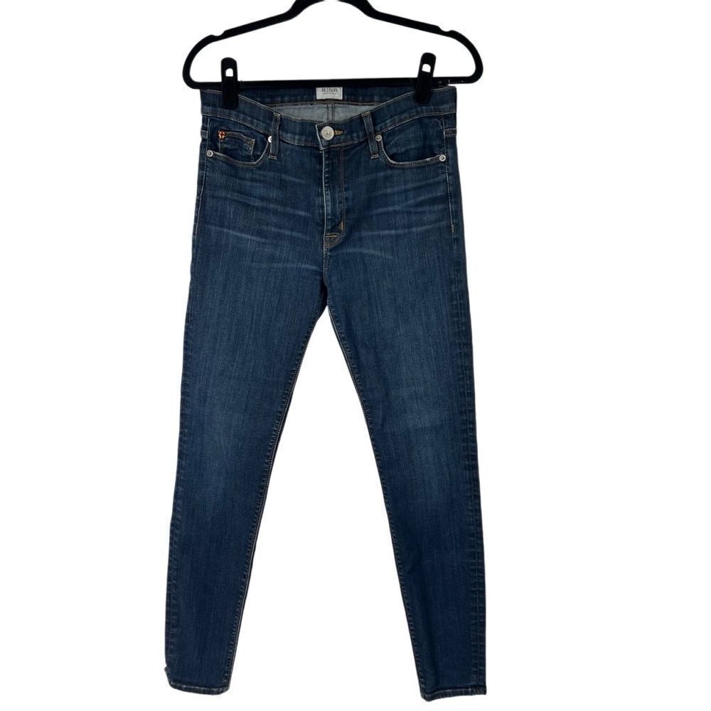 Hudson Nico Super Skinny Mid Rise Dark Wash Jeans Women’s 30”